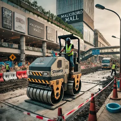 Renovasi Lapangan Parkir Malioboro Mall